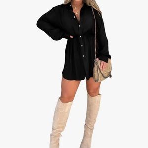 Satin dress/short romper